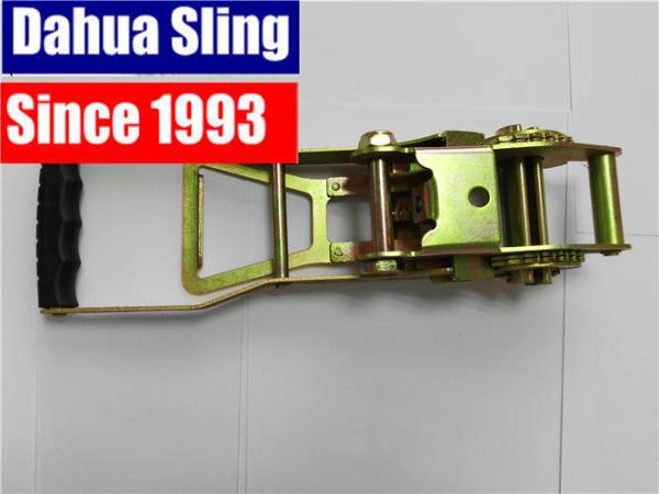 Buy cheap Zinc palted Ratchet belt Buckle / Ratchet Strap Parts 50mm Width from wholesalers