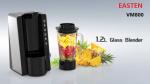 Easten 1.2 Liters Fresh Juicer/ 800W Electric Vacuum Food Processor Blender/