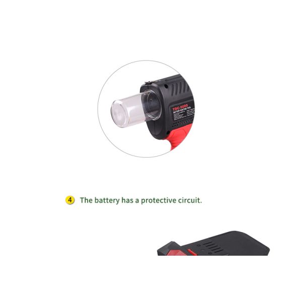 Blind RIvets 2.4mm - 5.0mm Cordless Battery Rivet Gun 21 mm Stroke