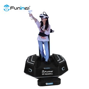 Interactive Indoor 360 Degree 9D Vr Standing Platform Walker Treadmill Vr