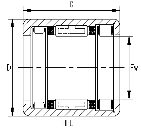 INA Needle roller Bearing HK0606