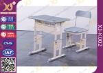 HDPE Steel Adjustable Height Middle School Desk And Chair For Student