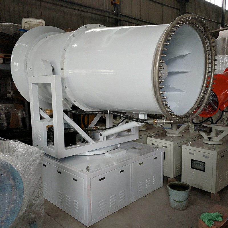 80M new design fog and smoke cannons dust binding machine fog suppressor