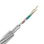 Single Mode G652d OPGW Fiber Optic Cable Aerial Optical Ground Wire 24 Core