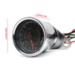 ROHS 9.7mm Waterproof LED Digital Odometer Motorcycle Universal