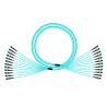 Buy cheap G657A1 OM4 MPO MTP 144 Fiber Trunk Cable with LSZH PVC Jacket from wholesalers