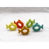 Buy cheap Home Decoration Fish Napkin Rings , Dolomite 5 Color Table Napkin Rings from wholesalers