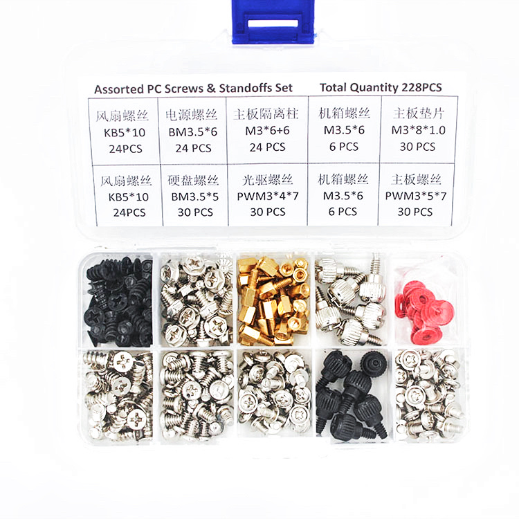 Original Brass Standoffs Chassis with High Strength Self-drilling and Tapping Screws