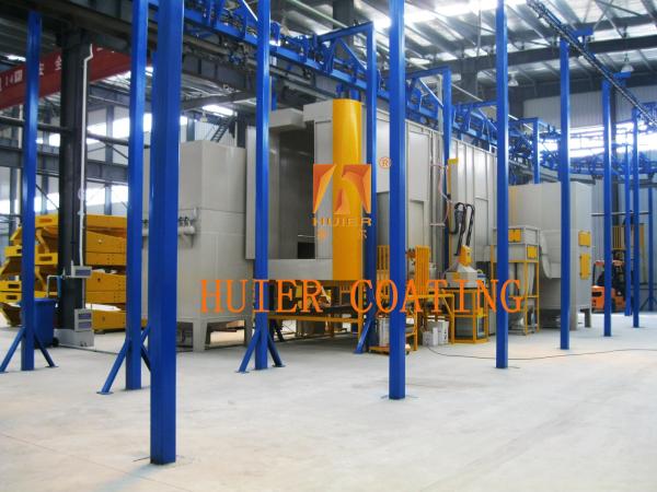 Buy cheap Strength Industrial Electrostatic Powder Coating Line With Automatic Operation from wholesalers