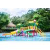 Buy cheap Kids Amusement Park Water Playground / Fiberglass Interactive Water House Toys from wholesalers