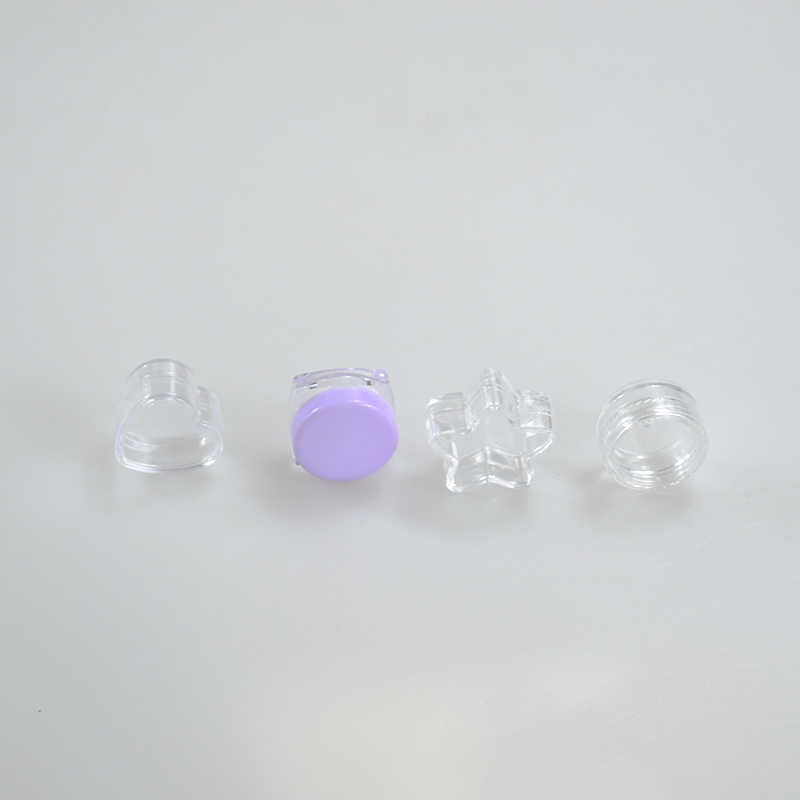 5g Star Heart Irregularity Shape Mini Empty Container for Lipstick or Loose Powder Samples
