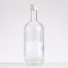 Buy cheap 500mll Glass Alcoholic Beverage Liquor Bottle with Cork Custom Color Glass Body Material from wholesalers