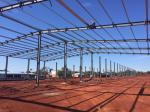 Commercial Construction Steel Frame Buildings Fabricated By Q345B With Painting