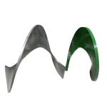 Stainless Steel Screw Flight Auger Blade Sectional Spiral Blade Helical Flight
