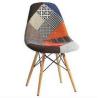 Buy cheap Kitchen Eames Molded Plastic Side Chair With Beech Wood Legs from wholesalers