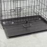 Buy cheap Foldable Stainless Steel 60x41x49cm Foldable Pet Cages from wholesalers
