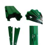 PVC Coated High Zinc Grape Vine Posts Used In Agriculture Plantation 1.5mm Thick