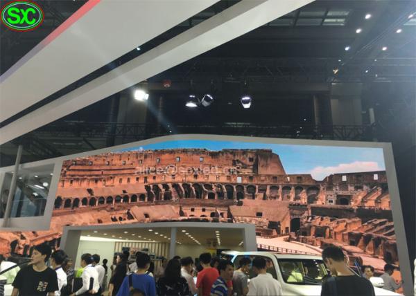 Buy cheap High Definition Car Exhibition Stage LED Screens P4.81mm Super Clear Vision from wholesalers