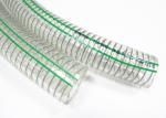 Plastic Flexible Clear Hose With Reinforced Wire , Pvc Steel Wire Reinforced