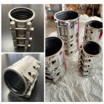 Extended Repair Sleeve With PTFE Lining For Chemical Pipelines Pressure-sealing