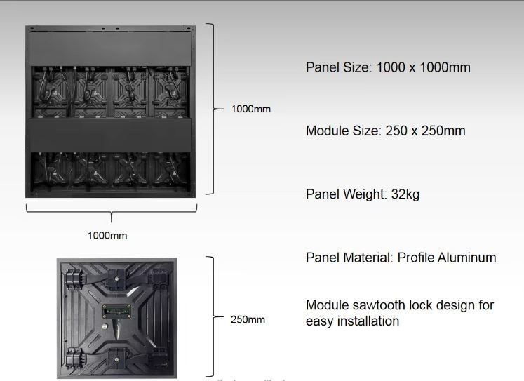 Curved Exterior Building 3D Billboard Big Screen Video Led Image Display P3.9 Fixed Advertising Screen Display Outdoor