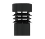 Anti Aging Outdoor Bollard Lights Surface Electrostatic Spray Molding
