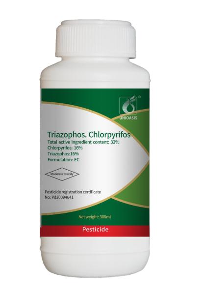 Buy cheap Acaricide Biological Nematicides 16% Triazophos 16% Chlorpyrifos Organophosphate Pesticide from wholesalers