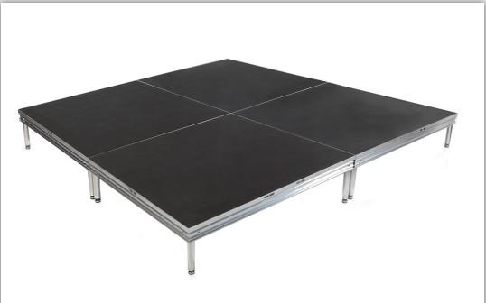 4ft*4ft Size 2ft-3ft-4ft Adjustable Height Waterproof Wood Moving Portable Stage
