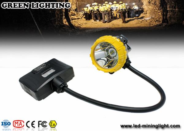 Buy cheap 3.7V 450mA Rechargeable LED Headlamp Semi - Cord Helmet Mounted Lamp from wholesalers