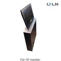 Buy cheap 19 Inch Motorized Monitor Lift , Pop Up Monitor Lift For Incorporting product