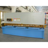 Buy cheap Motorized Hydraulic Metal Sheet Shearing Machine , Guillotine Shear Cutter product