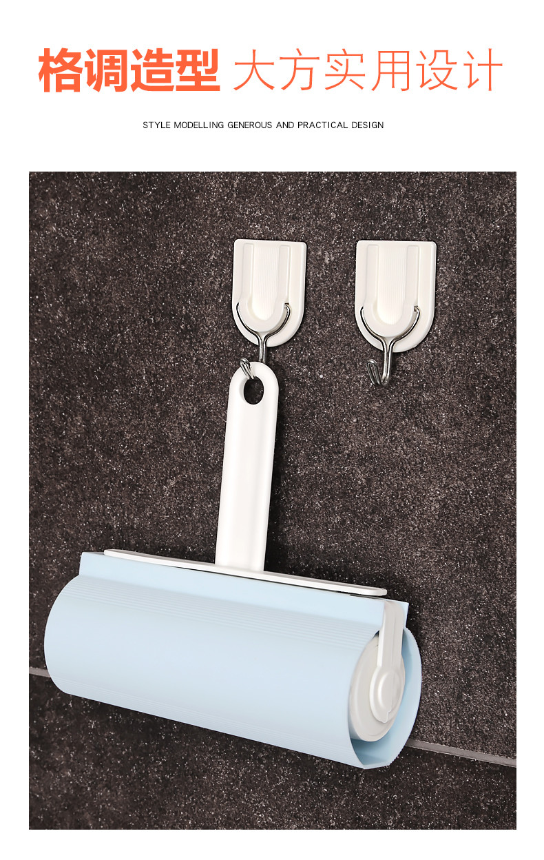 Sticker Bathroom Towel Removable Plastic Wall Hooks Adhesive