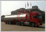 Anti Static Liquid Tank Trailers Low Residual Liquid Germ Free Tank