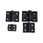 Zinc Alloy Black Industrial 180 Detachable Door Hinges