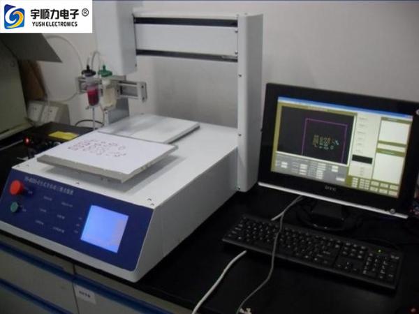 Buy cheap 4 Axes 300*300*60mm SMT Liquid Dispensing Machine from wholesalers
