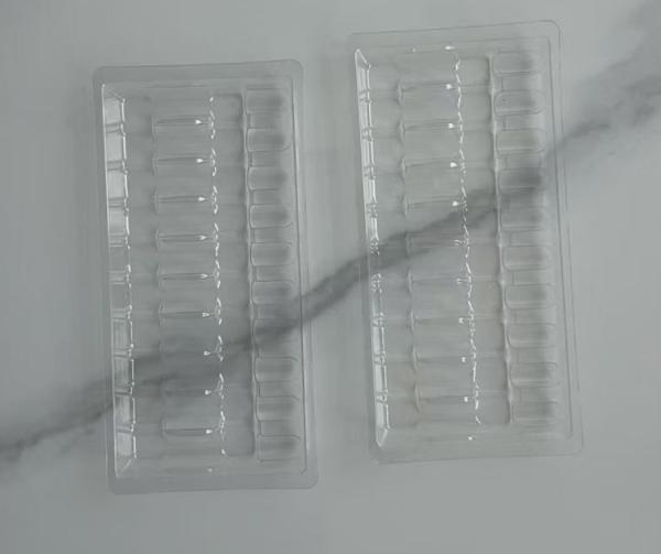 The drawing and sample can be made oral liquid blister inner support ampoule