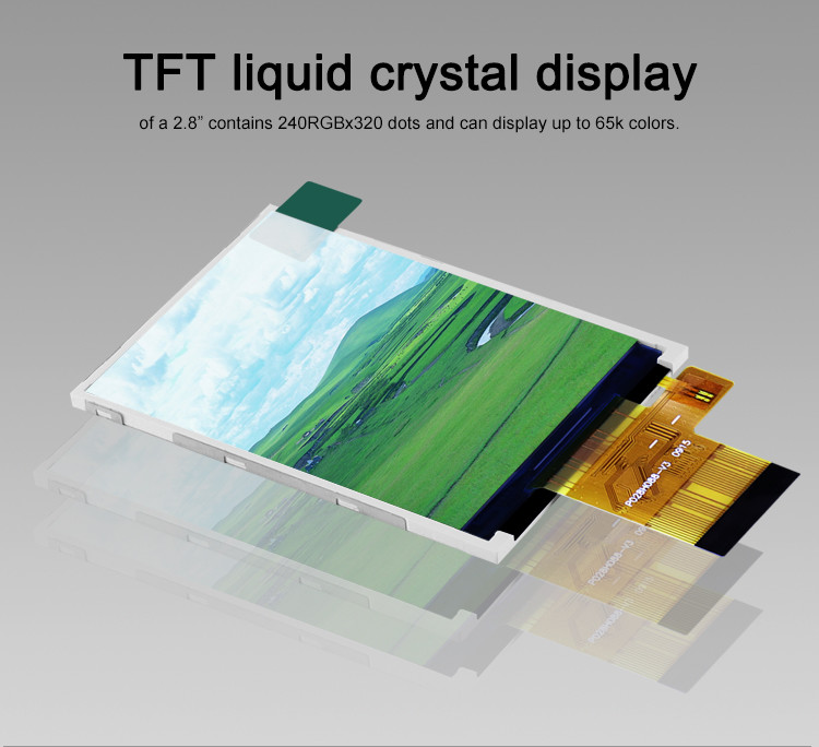 Polcd ST7789V High Brightness LCD Display 240X320 2.8 Inch TFT Display