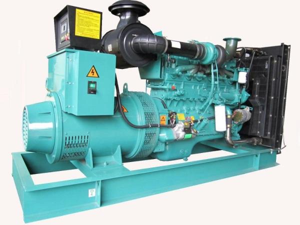 High Efficiency Industrial Backup Generator Green Color 280KW 350KVA Brushless