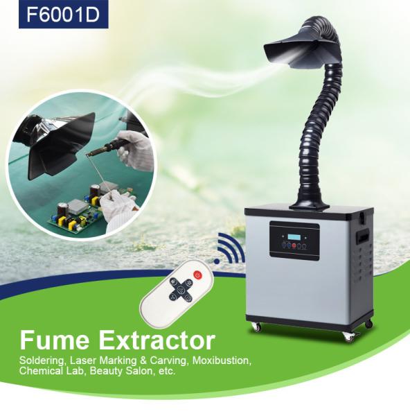 Quality Industrial Welding Solder Fumes Extractor / Smoke Eater 110V~220V AC 80W for sale