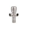 Buy cheap 304 SUS 2 Way Angle Valve Toilet Water Stop Valve 10*5.5*3.5 from wholesalers