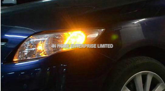 Super Bright 5050 SMD Blue LED Brake Light Bulbs Flashing Warning