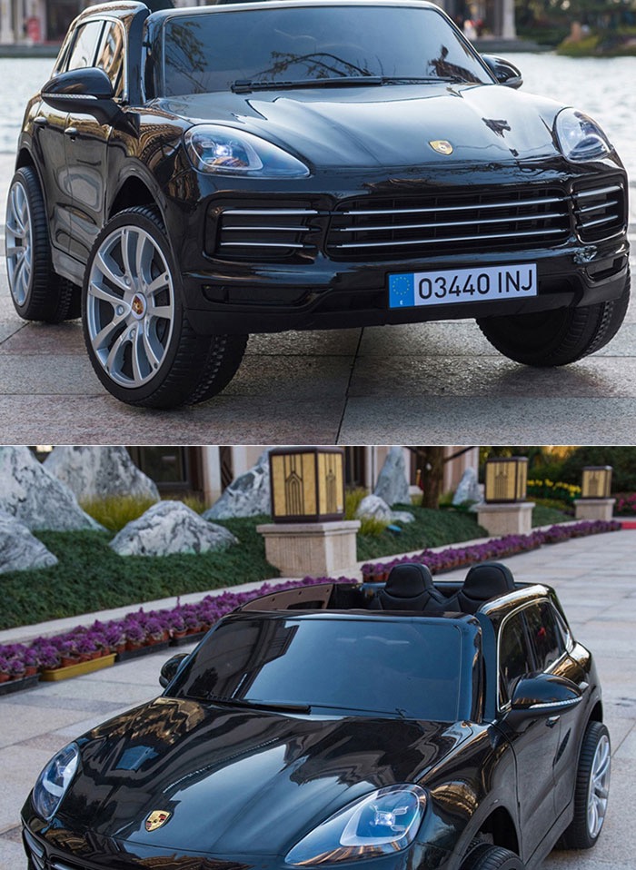Licensed R/C Electric Children Ride On Car Kids With Real Two Seat PP Plastic Material