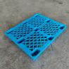 Buy cheap 1200*1000 Industrial Three Skids Pallets Heavy Duty Euro HDPE Large Stackable Four Way Customize Plastic Pallet from wholesalers