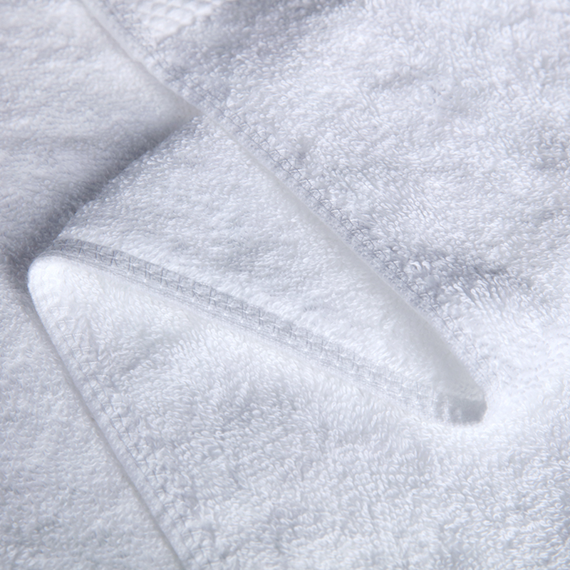 Customized Embroidery Logo White Towels Thick Bath Towel 100% Cotton for 5 Star Hotel Standard