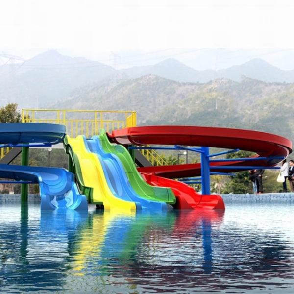 Commercial Water Play Equipment Summer Outdoor Aqua Theme Park Water Sport Slide