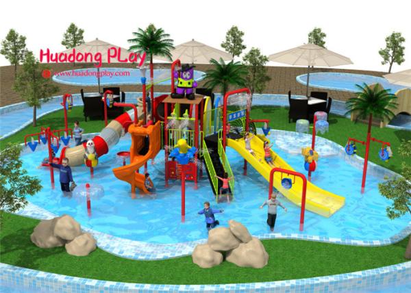 Buy cheap Commercial Water Park Playground Equipment Medium Size 1220*610*450cm from wholesalers