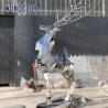 Buy cheap Abstract Outdoor Stainless Steel Artists Garden Geometry Sika Deer Highly Crafted from wholesalers