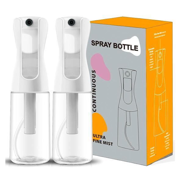 Buy cheap 150ml Transparent Cylindrical Clear Plastic Bottle With White Spray For Spray Bottle from wholesalers