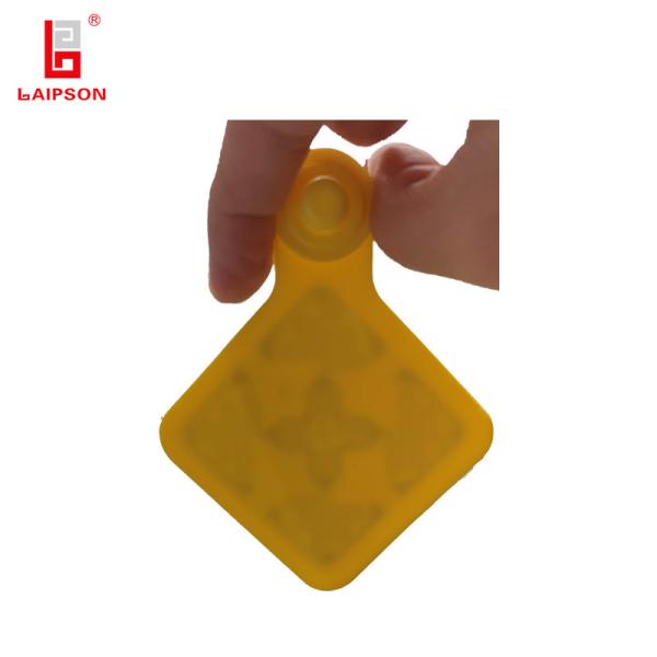 Buy cheap 90mm Anti UV Diamond Shaped 6m Rfid Cow Tags from wholesalers