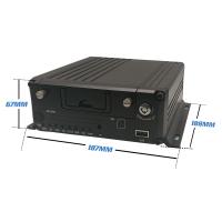 Buy cheap 1080P 4ch 8ch Mobile Car Black Box Video Recorder For Truck Bus 4G WIFI GPS product